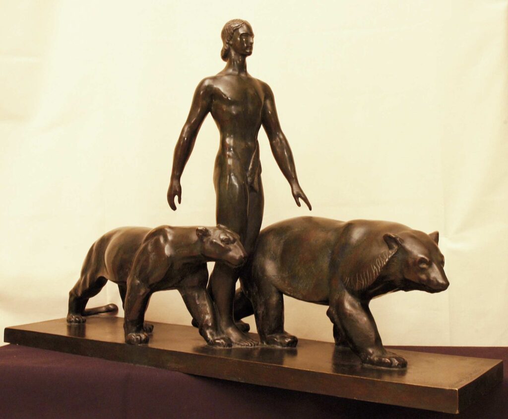 Mowgli sculpture